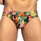 ES Collection Hawaiian Swim Brief 2301 Black