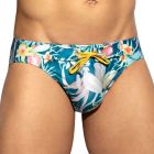 ES Collection Hawaiian Swim Brief 2301 Cobalt