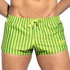 ES Collection Neon Stripes Swim Shorts 2308 Yellow