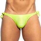 ES Collection Lurex Bikini Swim Brief 2315 Lemon Green