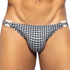 ES Collection Vichy Swim Brief 2511 Navy
