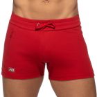 Addicted Zip Pocket Sports Short AD1002 Red