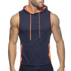 Addicted Sleeveless AD Hoody AD1063 Navy