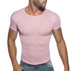 Addicted Thin Flame T-Shirt AD1109 Pink