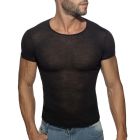 Addicted Thin Flame T-Shirt AD1109 Black