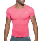 Addicted Thin Flame T-Shirt AD1109 Neon Pink