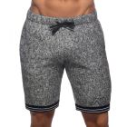 Addicted Mottled Bermuda Shorts AD1210 Black