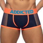 Addicted Neon Mesh Trunk AD1219 Navy