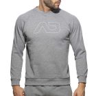 Addicted Recycled Cotton Sweatshirt AD1225 Heather Grey