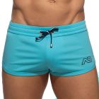 Addicted Swoosh Short Shorts AD1229 Turquoise