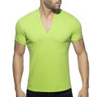 Addicted AD V-Neck Polo Shirt AD1258 Lemon