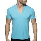 Addicted AD V-Neck Polo Shirt AD1258 Turquoise