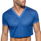 Addicted Slam V-Neck Crop Top AD1274 Royal Blue