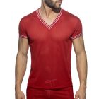Addicted Slam V-Neck T-Shirt AD1280 Red