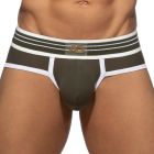 Addicted Double Trouble Brief AD1282 Khaky