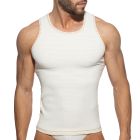 Addicted Reversible Regal Tank Top AD1299 Ivory