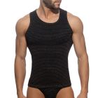 Addicted Reversible Regal Tank Top AD1299 Black