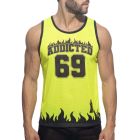 Addicted 69 Tank Top AD1340 Neon Yellow