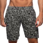 Addicted Rococo Bermuda Shorts AD1382 Charcoal