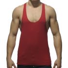 Addicted Racer Modal Tank Top AD340 Red Mens Tank Top