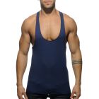 Addicted Tank Back Printed AD340 Navy
