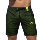 Addicted Loop-Mesh Knee Pant AD357 Black