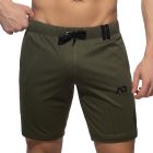 Addicted Loop-Mesh Knee Pant AD357 Khaky