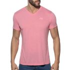 Addicted Basic V-Neck T-Shirt AD423 Pink