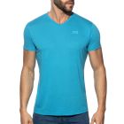 Addicted Basic V-Neck T-Shirt AD423 Turquoise