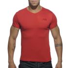 Addicted Basic V-Neck T-Shirt AD423 Red