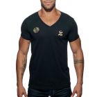 Addicted Military T-Shirt AD610 Black Mens T-Shirt
