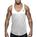 Addicted Military Tank Top AD611 White