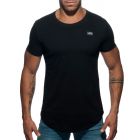 Addicted Basic U-Neck T-Shirt AD696 Black Mens Underwear