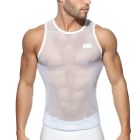 Addicted Mesh Tank Top AD848 White