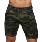 Addicted Camo Bermuda Jeans AD913 Camouflage