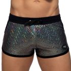 Addicted Glitter Shorts ADF186  Black