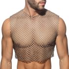 Addicted Flamboyant Crop Top ADP12 Black