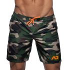 Addicted Camouflage Swim Long Short ADS095 Camouflage