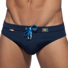 Addicted Rainbow Swim Brief ADS195 Navy