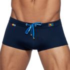 Addicted Rainbow Swim Trunk ADS196 Navy