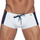 Addicted Stripes Basic Swim Sunga ADS212 White