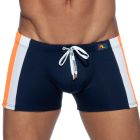 Addicted Stripes Basic Swim Boxer ADS213 Navy