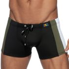 Addicted Stripes Basic Swim Boxer ADS213 Black