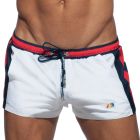 Addicted Stripes Basic Swim Short ADS214 White