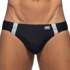 Addicted Golden Snake Swim Brief ADS319 Black