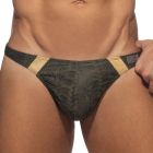 Addicted Golden Snake Swim Thong ADS320 Khaky