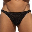Addicted Reversible Regal Thong ADS337 Black