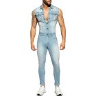 ES Collection Urban Denim Jumpsuit ESJ066 Blue