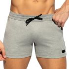 ES Collection First Class Athletic Shorts SP298 Heather Grey