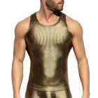 ES Collection Art Deco Metallic Tank Top TS330 Gold